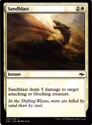 Sandblast Common 024/185 Fate Reforged (FRF) Magic the Gathering