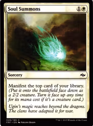 Soul Summons Common 026/185 Fate Reforged (FRF) Magic the Gathering