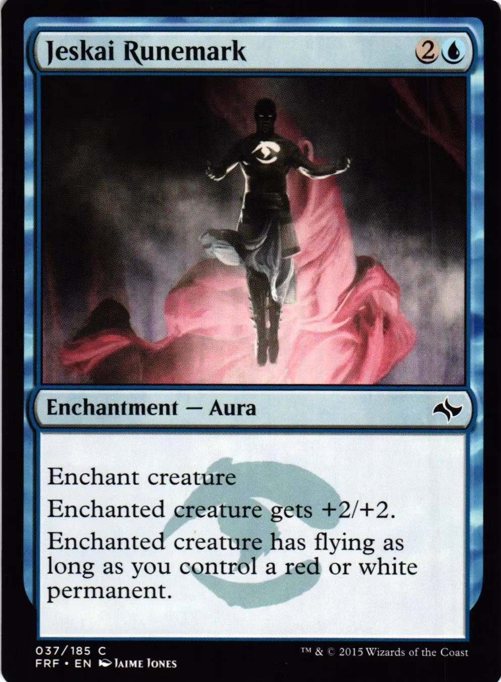 Jeskai Runemark Common 037/185 Fate Reforged (FRF) Magic the Gathering
