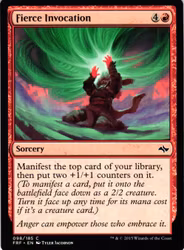 Fierce Invocation Common 098/185 Fate Reforged (FRF) Magic the Gathering