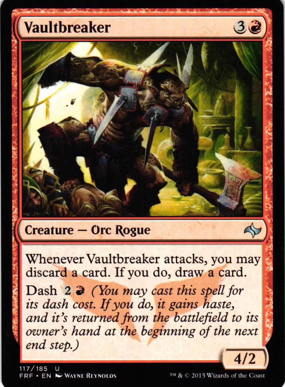 Vaultbreaker Uncommon 117/185 Fate Reforged (FRF) Magic the Gathering