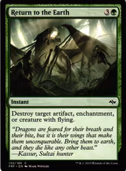 Return to the Earth Common 135/185 Fate Reforged (FRF) Magic the Gathering