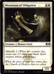 Ministrant of Obligation Uncommon 016/259 Ravnica Allegiance (RNA) Magic the Gathering