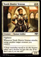 Tenth District Veteran Common 026/259 Ravnica Allegiance (RNA) Magic the Gathering