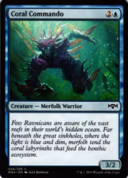 Coral Commando Common 036/259 Ravnica Allegiance (RNA) Magic the Gathering