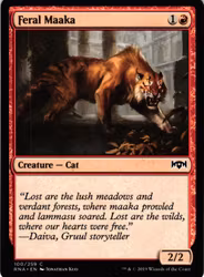 Feral Maaka Common 100/259 Ravnica Allegiance (RNA) Magic the Gathering