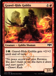 Gravel-Hide Goblin Common 105/259 Ravnica Allegiance (RNA) Magic the Gathering
