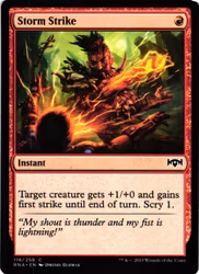 Storm Strike Common 119/259 Ravnica Allegiance (RNA) Magic the Gathering