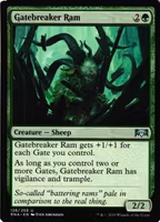 Gatebreaker Ram Uncommon 126/259 Ravnica Allegiance (RNA) Magic the Gathering