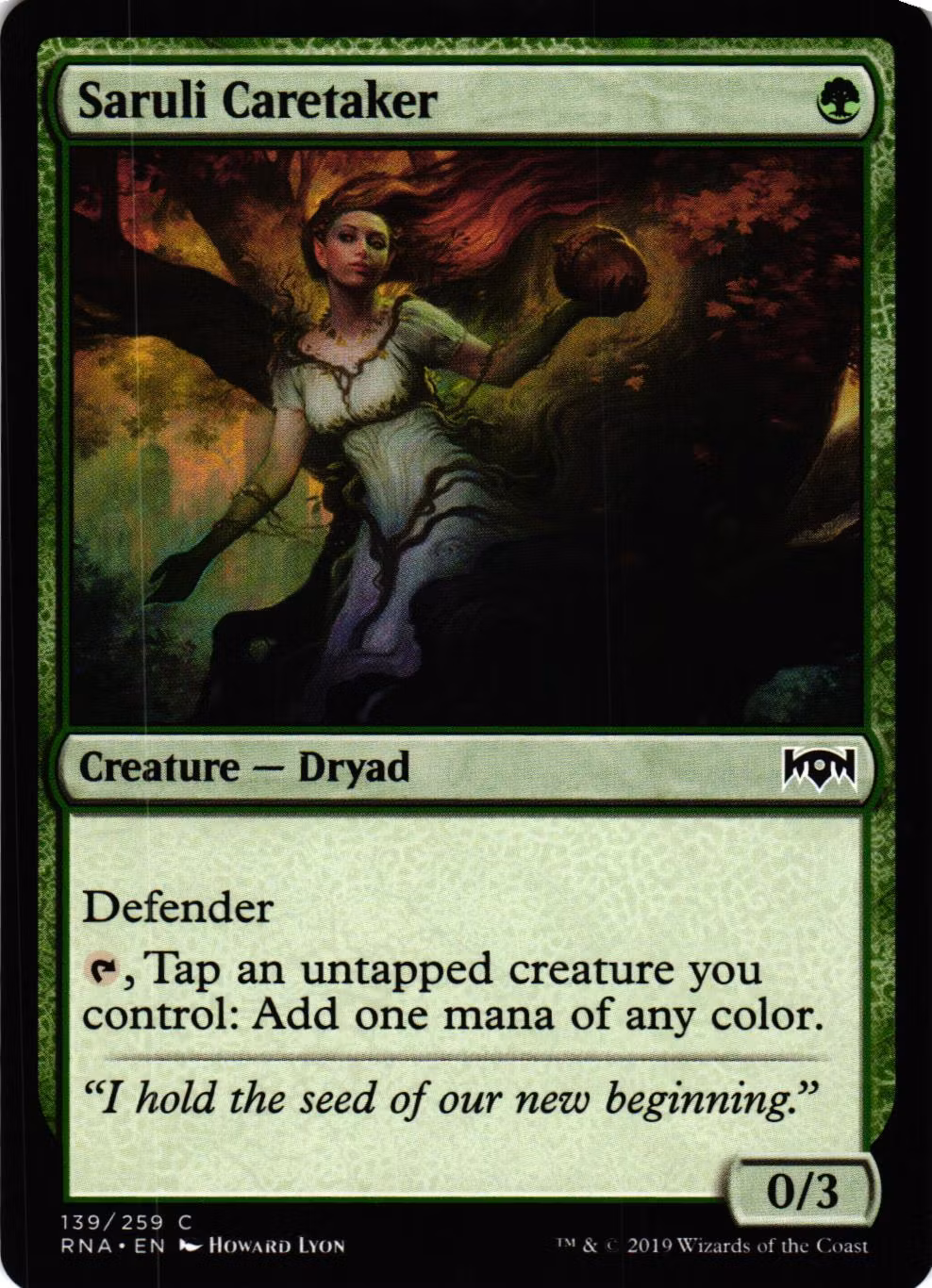 Saruli Caretaker Common 139/259 Ravnica Allegiance (RNA) Magic the Gathering