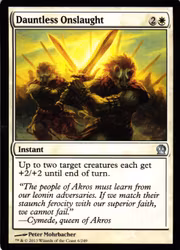 Dauntless Onslaught Uncommon 6/249 Theros (THS) Magic the Gathering