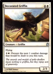 Decorated Griffin Uncommon 7/249 Theros (THS) Magic the Gathering