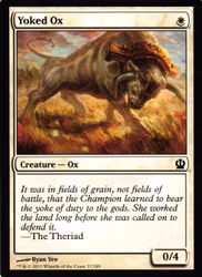 Yoked Ox Common 37/249 Theros (THS) Magic the Gathering
