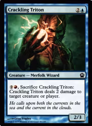 Crackling Triton Common 45/249 Theros (THS) Magic the Gathering