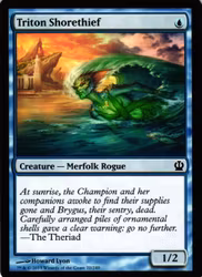 Triton Shorethief Common 70/249 Theros (THS) Magic the Gathering