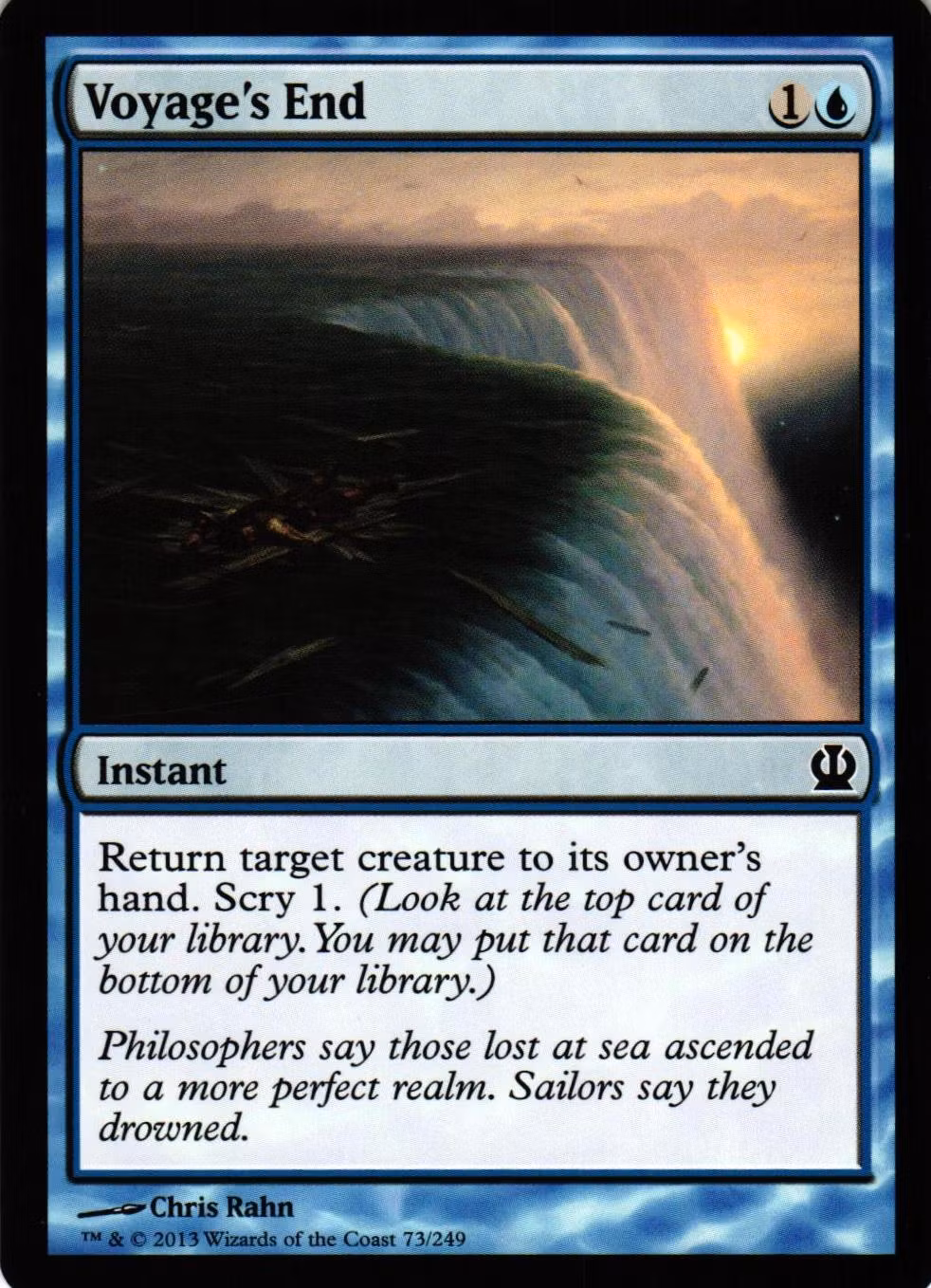 Voyages End Common 73/249 Theros (THS) Magic the Gathering