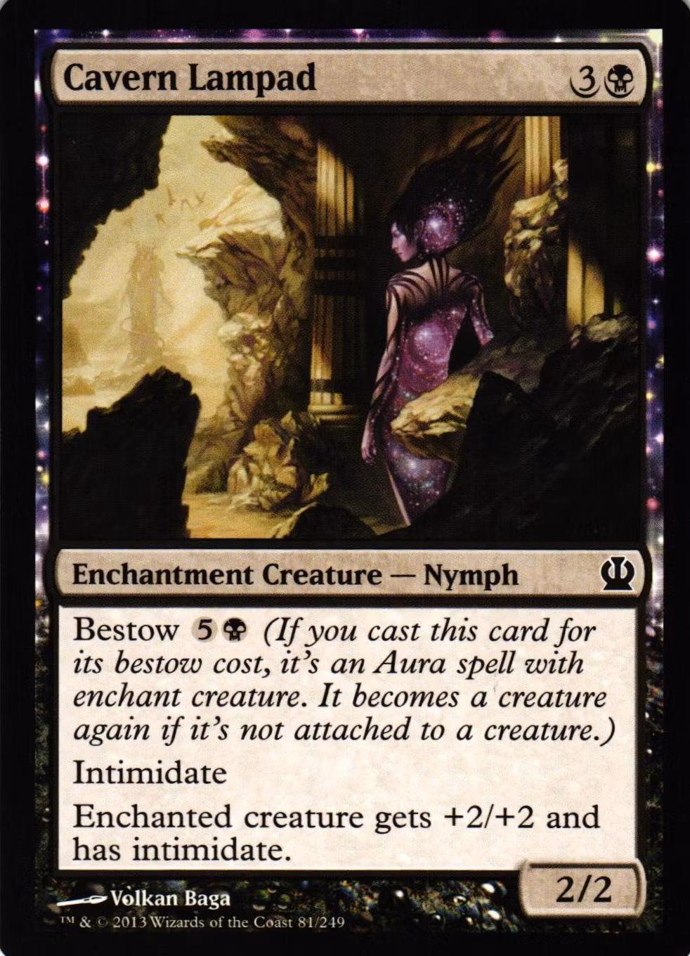 Cavern Lampad Common 81/249 Theros (THS) Magic the Gathering