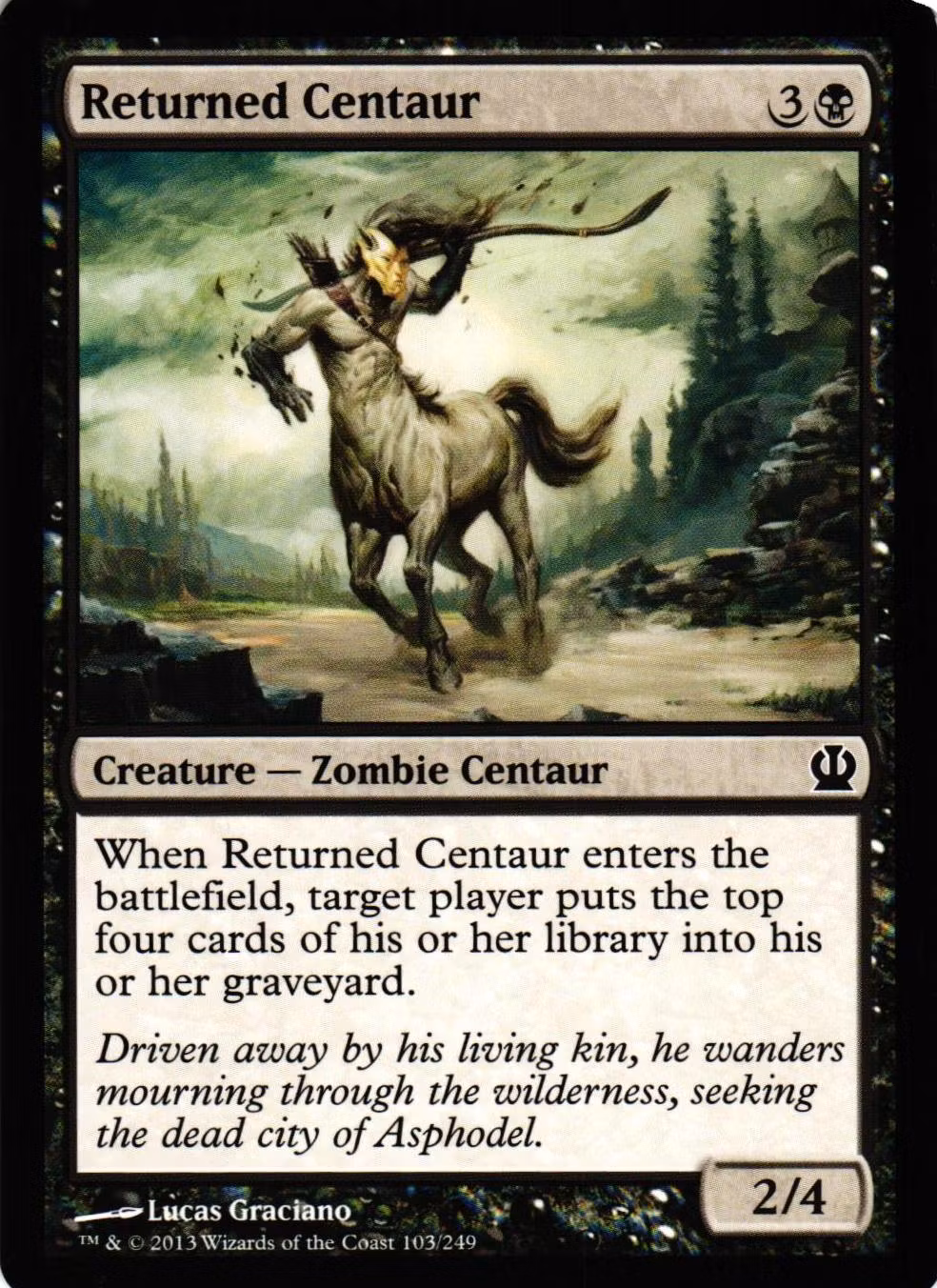 Returned Centaur Common 103/249 Theros (THS) Magic the Gathering