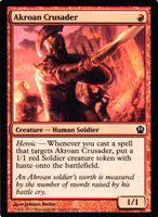 Akroan Crusader Common 111/249 Theros (THS) Magic the Gathering