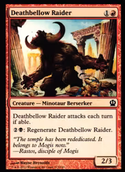 Deathbellow Raider Common 117/249 Theros (THS) Magic the Gathering