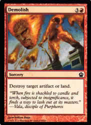 Demolish Common 118/249 Theros (THS) Magic the Gathering