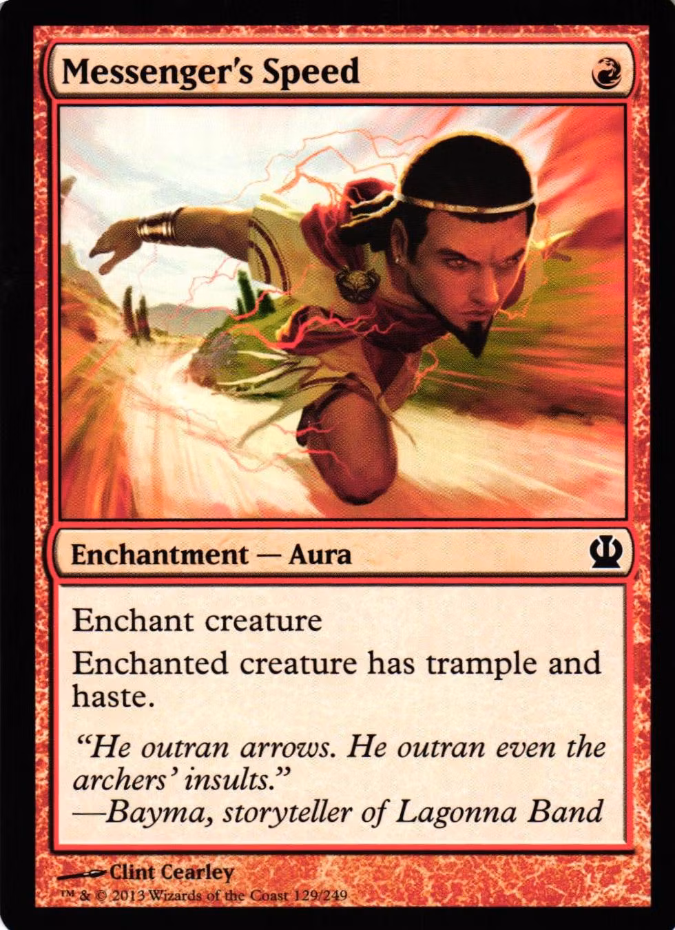 Messengers Speed Common 129/249 Theros (THS) Magic the Gathering