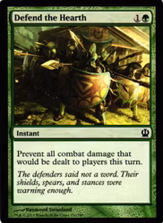 Defend the Hearth Common 156/249 Theros (THS) Magic the Gathering