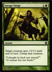 Savage Surge Common 176/249 Theros (THS) Magic the Gathering