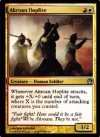 Akroan Hoplite Uncommon 185/249 Theros (THS) Magic the Gathering
