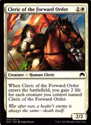 Cleric of the Forward Order Common 010/272 Magic Origins (ORI) Magic the Gathering