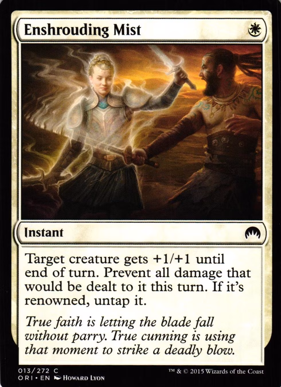 Enshrouding Mist Common 013/272 Magic Origins (ORI) Magic the Gathering