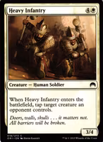 Heavy Infantry Common 018/272 Magic Origins (ORI) Magic the Gathering