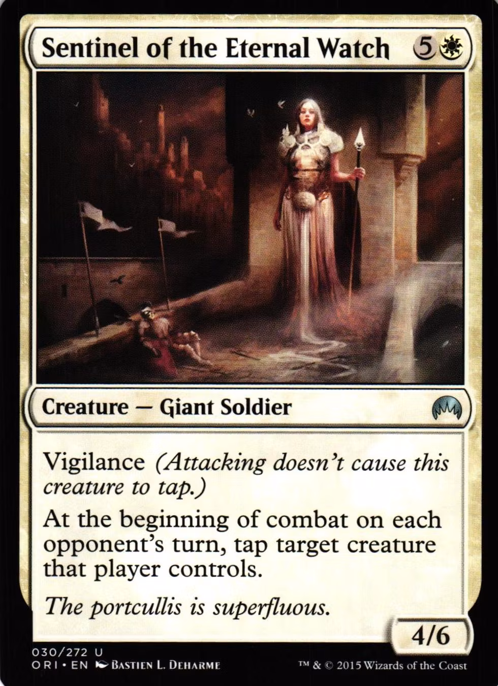 Sentinel of the Eternal Watch Uncommon 030/272 Magic Origins (ORI) Magic the Gathering