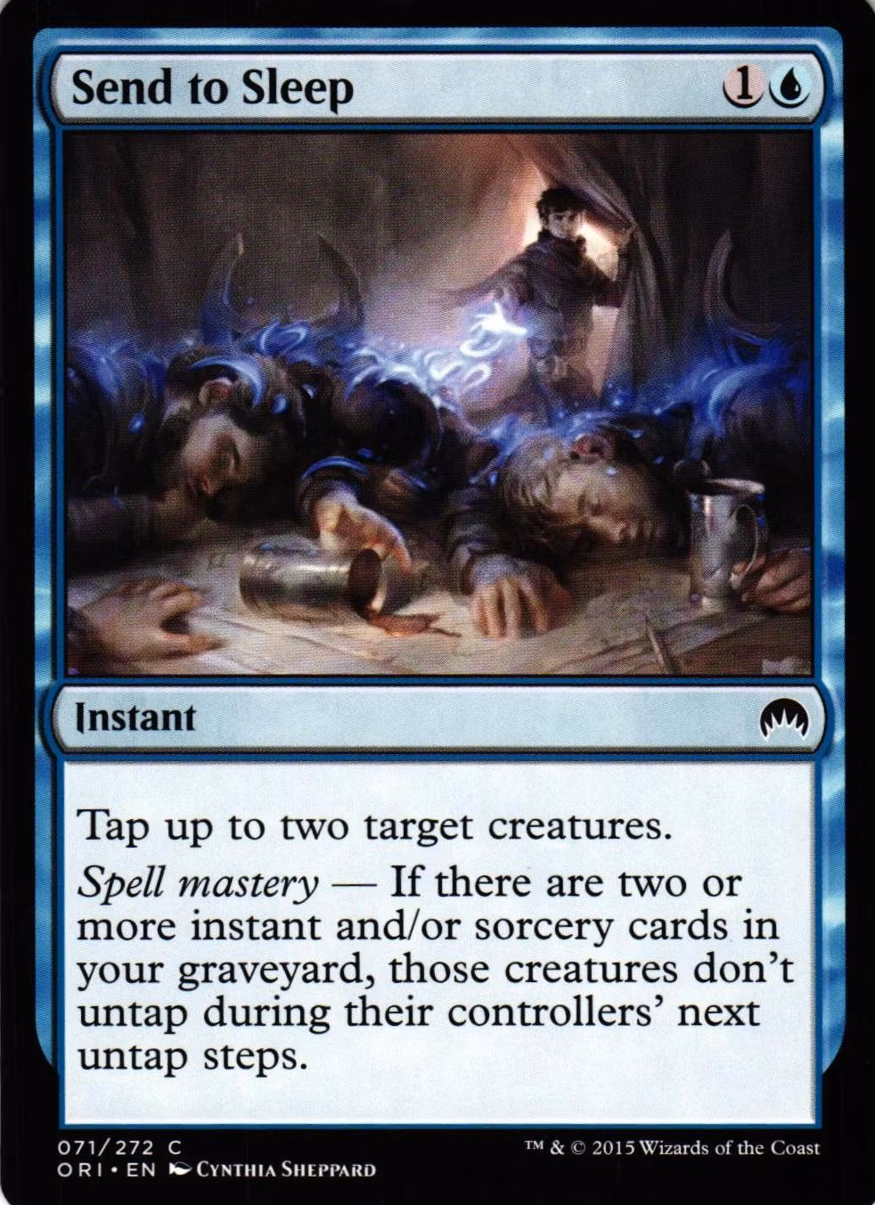 Send to Sleep Common 071/272 Magic Origins (ORI) Magic the Gathering