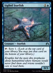 Sigiled Starfish Uncommon 073/272 Magic Origins (ORI) Magic the Gathering