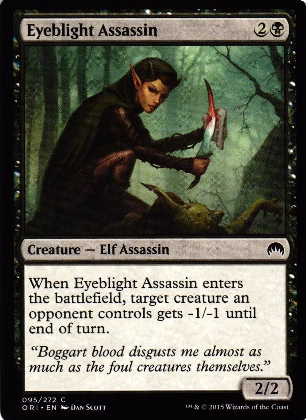 Eyeblight Assassin Common 095/272 Magic Origins (ORI) Magic the Gathering