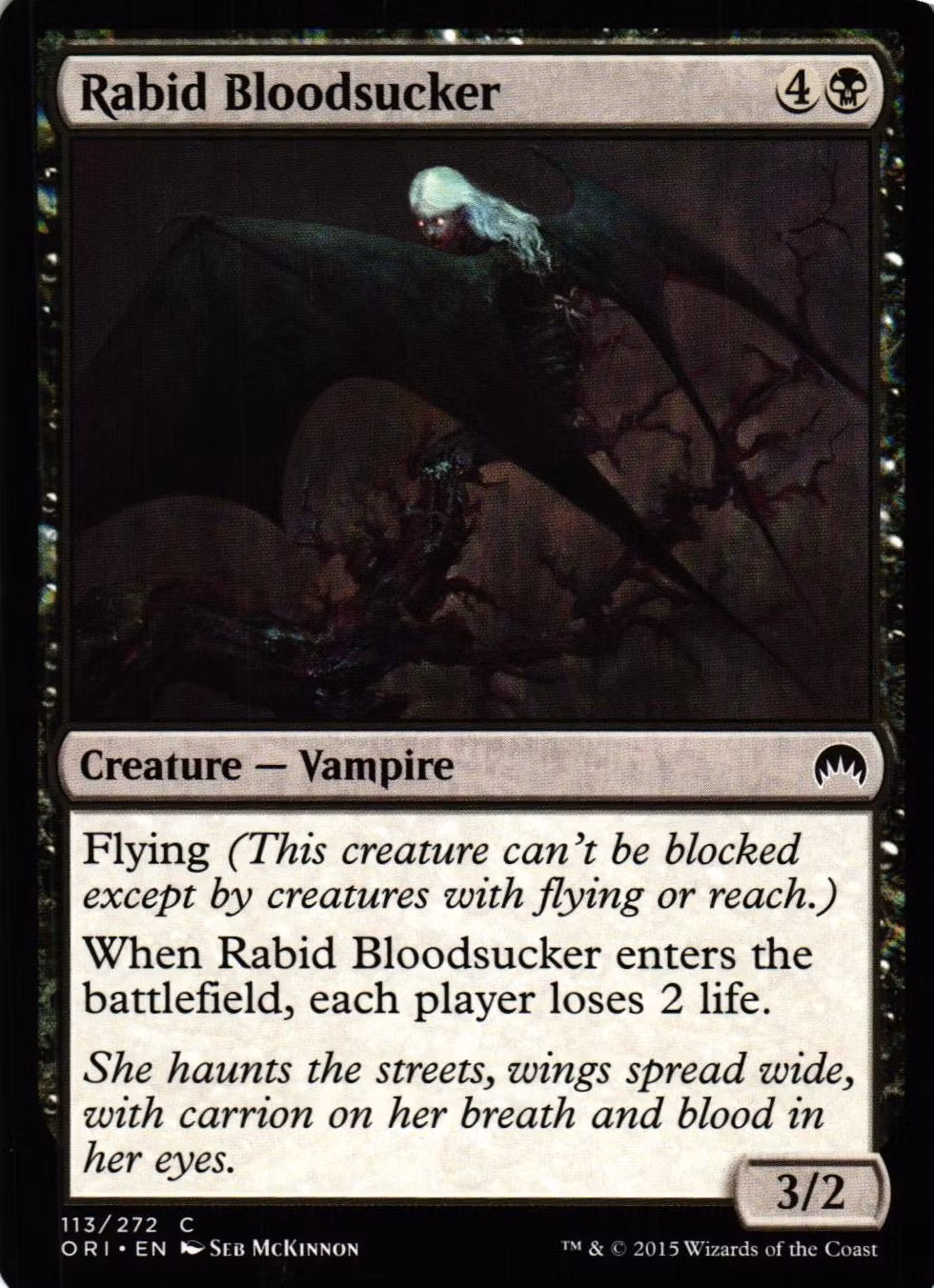 Rabid Bloodsucker Common 113/272 Magic Origins (ORI) Magic the Gathering