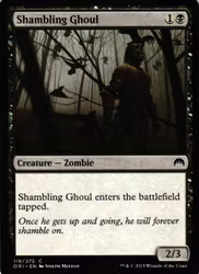 Shambling Ghoul Common 119/272 Magic Origins (ORI) Magic the Gathering