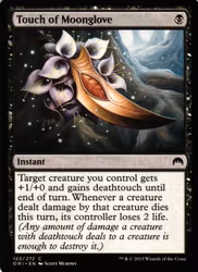 Touch of Moonglove Common 123/272 Magic Origins (ORI) Magic the Gathering