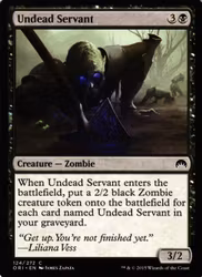 Undead Servant Common 124/272 Magic Origins (ORI) Magic the Gathering