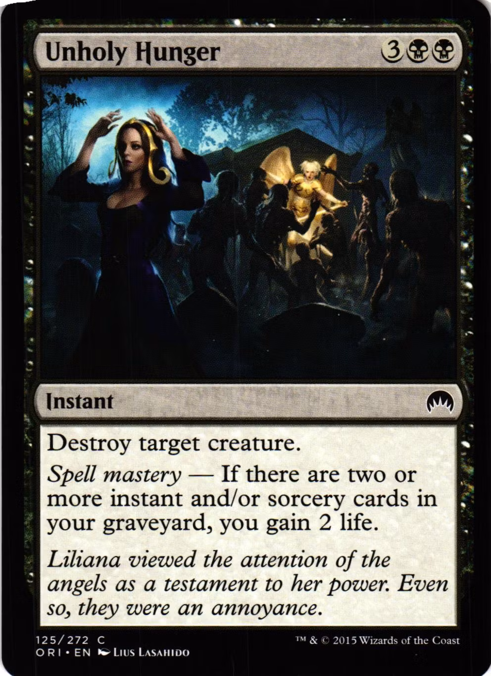 Unholy Hunger Common 125/272 Magic Origins (ORI) Magic the Gathering