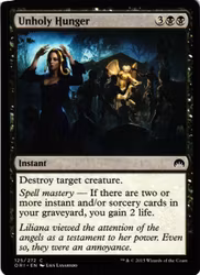 Unholy Hunger Common 125/272 Magic Origins (ORI) Magic the Gathering