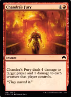 Chandras Fury Common 136/272 Magic Origins (ORI) Magic the Gathering