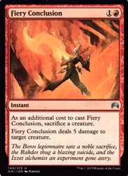 Fiery Conclusion Uncommon 144/272 Magic Origins (ORI) Magic the Gathering