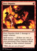 Fiery Impulse Common 145/272 Magic Origins (ORI) Magic the Gathering