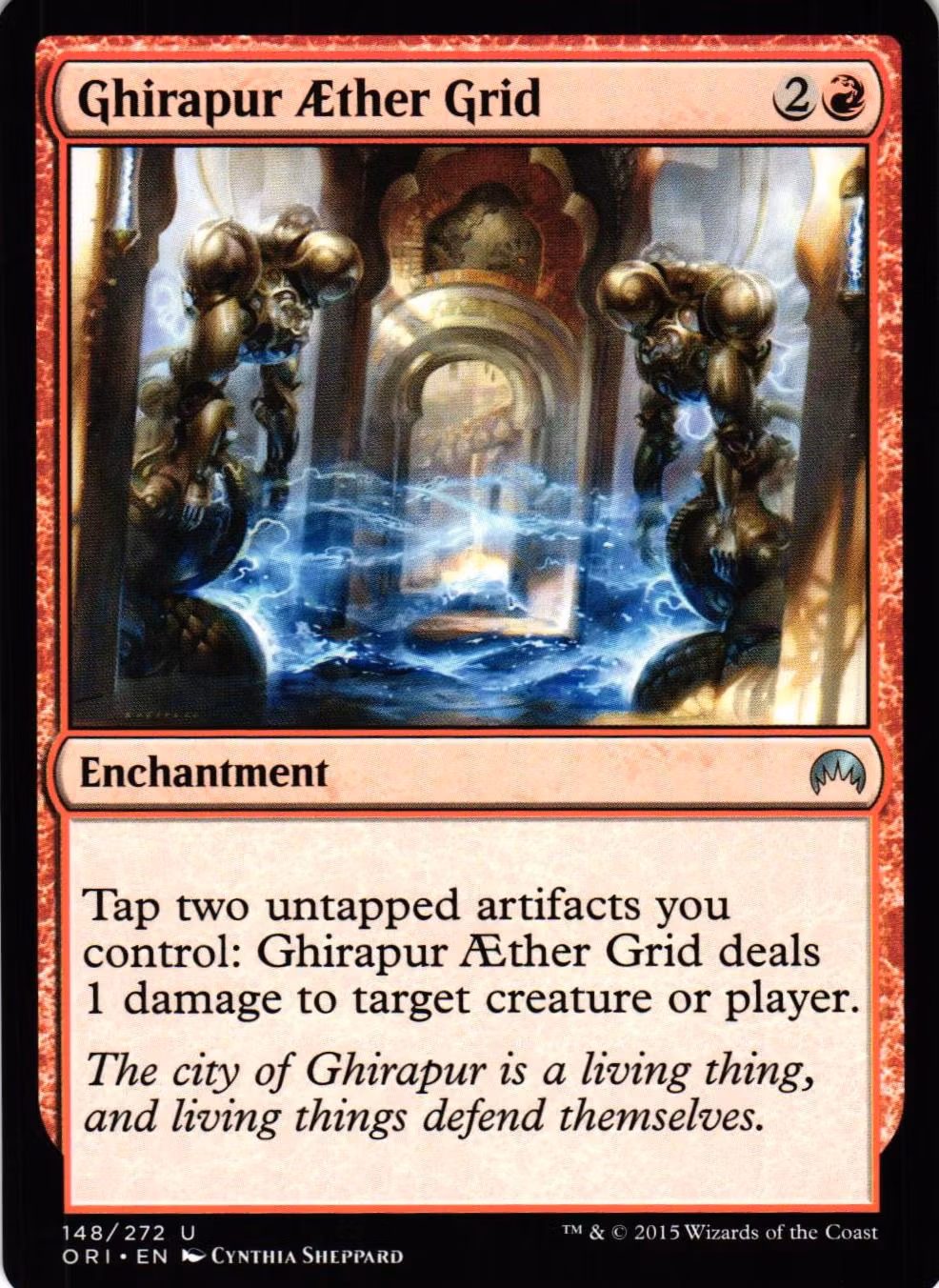 Ghirapur Aether Grid Uncommon 146/272 Magic Origins (ORI) Magic the Gathering