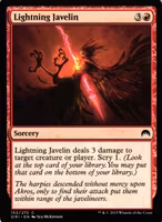 Lightning Javelin Common 153/272 Magic Origins (ORI) Magic the Gathering