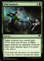 Wild Instincts Common 206/272 Magic Origins (ORI) Magic the Gathering