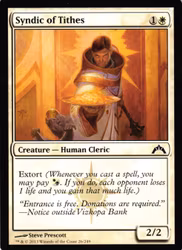Syndic Tithes Common 26/249 Gatecrash Gatecrash (GTC) Magic the Gathering