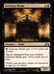 Gateway Shade Uncommon 65/249 Gatecrash Gatecrash (GTC) Magic the Gathering